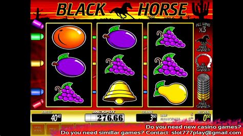 black horse slot machine